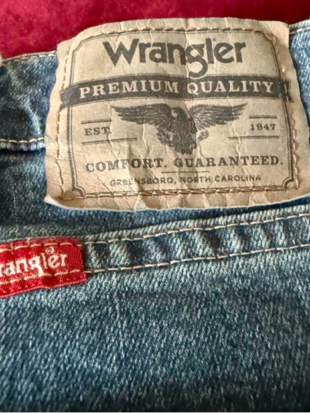 Wrangler Women Blue Denim Jeans - Classic Comfort size 38x34